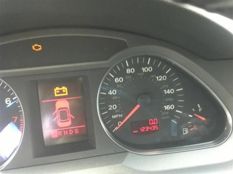 SPEEDOMETER 170 MPH WITHOUT ADAPTIVE CRUISE OPT 9Q3 FITS 0508 AUDI A6 2734980