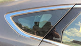 Passenger Quarter Glass Chrome On Top And Bottom Fits 13-20 FUSION 4859320