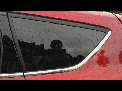 Driver Quarter Glass Privacy Tint Chrome Belt Moulding Fits 1317 ESCAPE 4698670