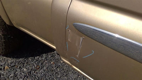 Passenger Rear Side Door Classic Style Fits 0107 SIERRA 1500 PICKUP 4570800