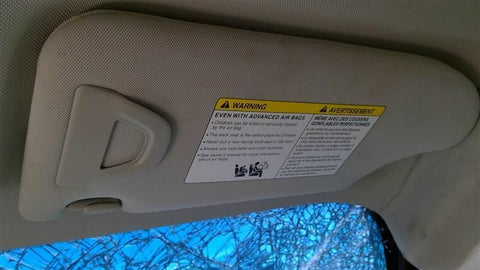 Passenger Sun Visor Illuminated Fits 14-19 INFINITI Q70 3479560