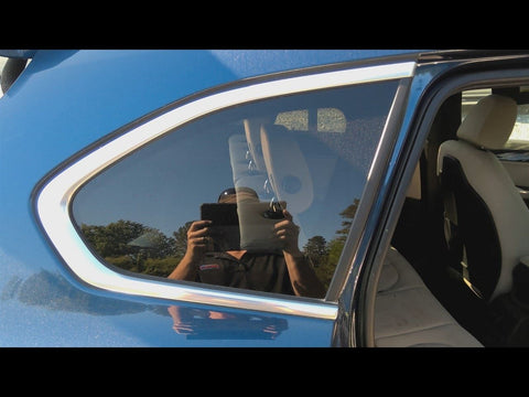 Passenger Quarter Glass Without Gloss Black Surround Fits 16-22 BMW X1 4748590