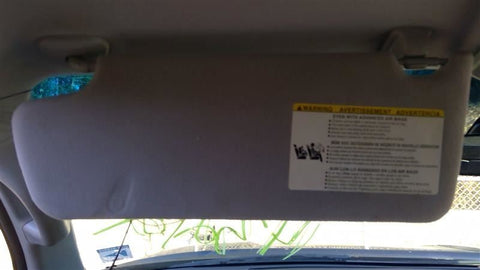 Driver Left Sun Visor Without Illumination Base Fits 09-13 TUNDRA 4617760