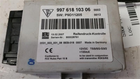 CHASSIS ECM SUSPENSION TPMS FITS 05-13 PORSCHE 911 2629610