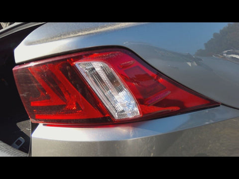 Passenger Tail Light Sedan Quarter Panel Mounted Fits 1416 LEXUS IS350 4763870