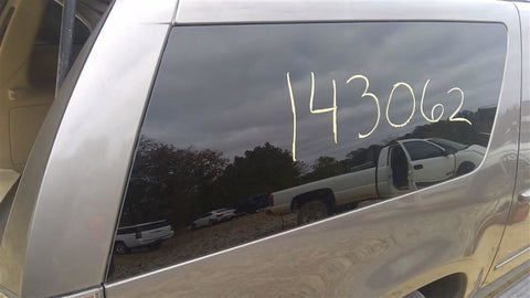 Passenger Right Quarter Glass Fits 0714 ESCALADE ESV 3566990