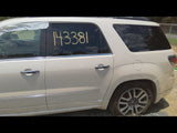 Driver Rear Side Door VIN J 11th Digit Limited Fits 0717 ACADIA 4756580