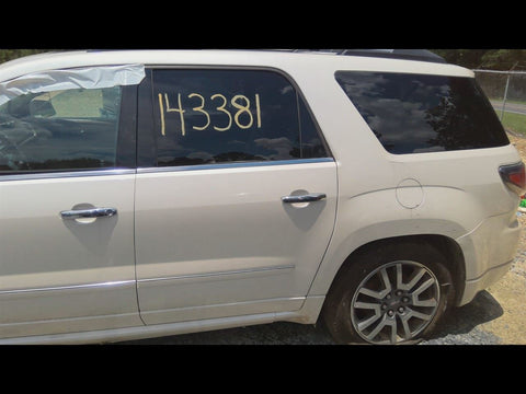 Driver Rear Side Door VIN J 11th Digit Limited Fits 0717 ACADIA 4756580