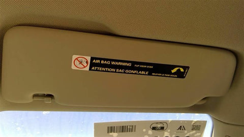 Passenger Sun Visor Without Illumination Fits 0912 AUDI Q5 3492120