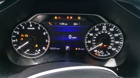 Speedometer Cluster 6 Cylinder MPH Fits 19-20 MURANO 4647470