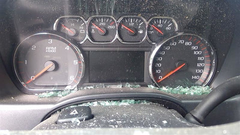 Speedometer Cluster MPH US Market Fits 16 SIERRA 1500 PICKUP 4573280