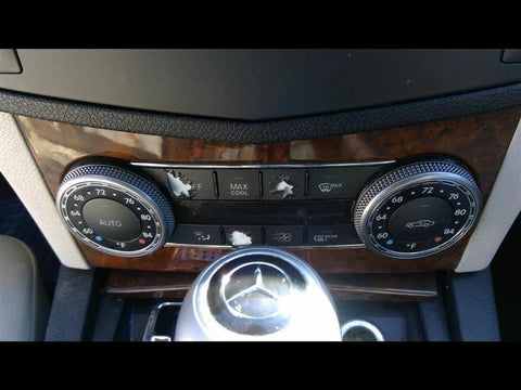 Temperature Control 204 Type C63 Front Fits 09 MERCEDES CCLASS 2957130