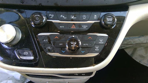 Temperature Control Front 3 Zone Temperature Control Fits 1819 PACIFICA 4618220