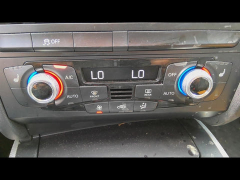 Temperature Control VIN Fp 7th And 8th Digit Fits 13-17 AUDI Q5 4708130