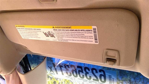 Driver Left Sun Visor Cloth Fits 1317 XTS 3470310