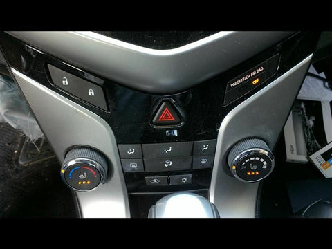 Temperature Control VIN P 4th Digit Limited Opt KA1 Fits 12-16 CRUZE 2819040