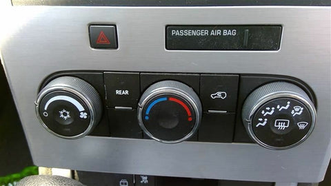 Temperature Control Front Manual Opt C67 Fits 07-12 ACADIA 3409470