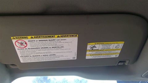 Driver Sun Visor Crew Cab Without Sunroof Fits 17-20 FORD F250SD PICKUP 4593970