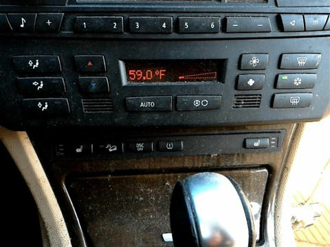 Temperature Control With Automatic Temperature Control Fits 0410 BMW X3 2466200