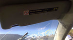 Passenger Sun Visor Without Illumination Fits 09-12 AUDI Q5 458715