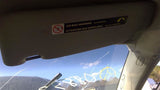 Passenger Sun Visor Without Illumination Fits 09-12 AUDI Q5 458715
