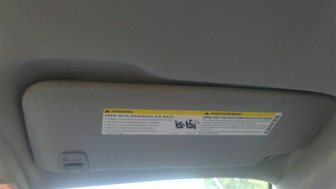 Passenger Right Sun Visor Without Illumination Fits 1718 TRAX 3415550