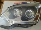 DRIVER LEFT HEADLIGHT WITHOUT HID CLEAR LENS FITS 0812 ACADIA 2529352