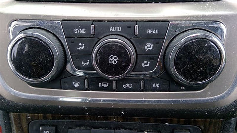 Temperature Control VIN J 11th Digit Limited Front Fits 1317 ACADIA 3511580