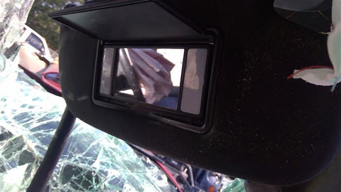 Passenger Right Sun Visor Illuminated Fits 1517 EXPEDITION 4572400