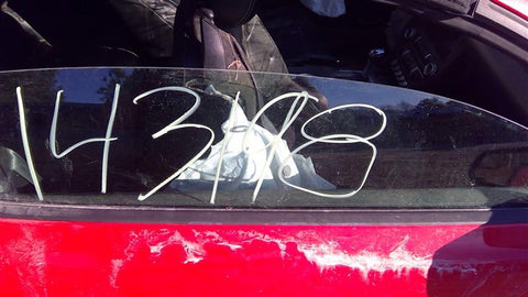 Passenger Right Front Door Glass Convertible Fits 15-20 MUSTANG 4608260
