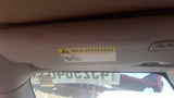 Driver Sun Visor C70 Convertible Fits 06-13 VOLVO 70 SERIES 3410421