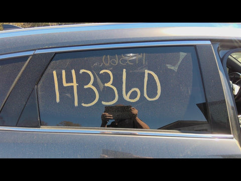 Passenger Right Rear Door Glass Fits 1623 MAZDA CX9 4734770