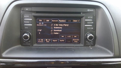 Audio Equipment Radio Receiver With Navigation Fits 1315 MAZDA CX5 4675030
