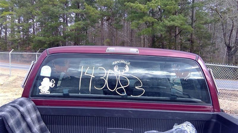 Back Glass Fixed Fits 9802 DODGE 2500 PICKUP 3591680