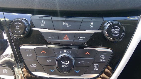 Temperature Control Front 3 Zone Temperature Control Fits 1819 PACIFICA 4645110