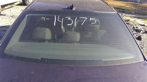 Back Glass 204 Type C250 Sedan Fits 12-14 MERCEDES C-CLASS 4592740
