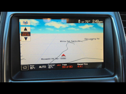 Audio Equipment Radio Display With Navigation System Fits 11-12 TAURUS 4785870