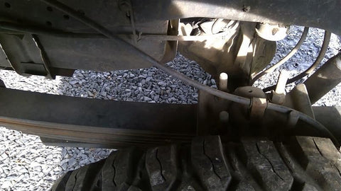 Rear Leaf Spring Main Spring ID F Fits 08-10 FORD F250SD PICKUP 4567280