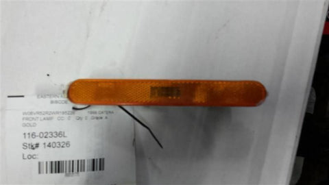 Driver Corner/Park Light Side Marker Bumper Mounted Fits 9701 CATERA 1217700