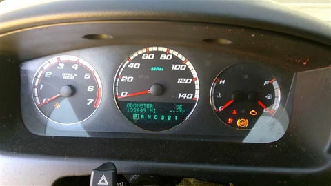 Speedometer Cluster MPH SS ID 19117449 Fits 09 IMPALA 3467960
