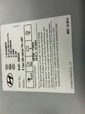 Audio Equipment Radio With Hybrid Option Receiver Fits 1415 SONATA 2708471