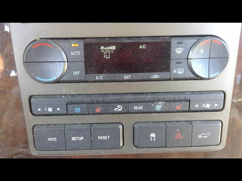 Temperature Control Front Thru 08/07/11 Fits 11 NAVIGATOR 3122970