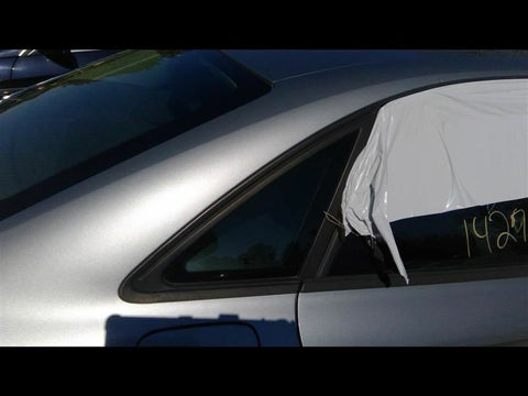 Passenger Quarter Glass Sedan Black Moulding Fits 0916 AUDI A4 3356140