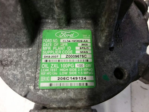 AC Compressor Turbo Fits 1519 TRANSIT 150 2919790