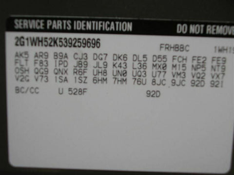 03 IMPALA Third Brake LIGHT LAMP 1499020