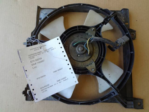 93 94 NISSAN SENTRA RADIATOR FAN MOTOR 1680710
