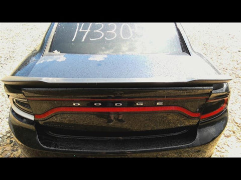 Trunk/Hatch/Tailgate With 1 Piece Spoiler Fits 1520 CHARGER 4696590