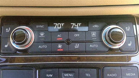 Temperature Control Front With Seat Ventilation Fits 1114 AUDI A8 3503190