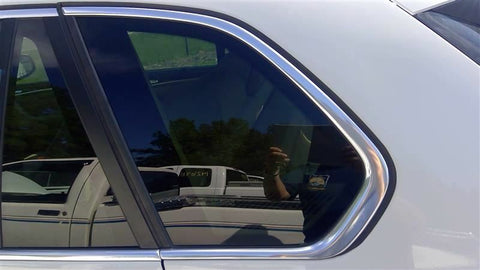 Driver Quarter Glass With Privacy Tint Silver Frame Fits 0713 BMW X5 3425540