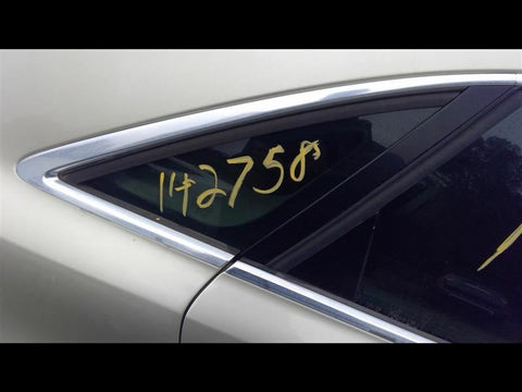 Passenger Quarter Glass Without Laminated Glass Fits 0510 AUDI A8 3312990